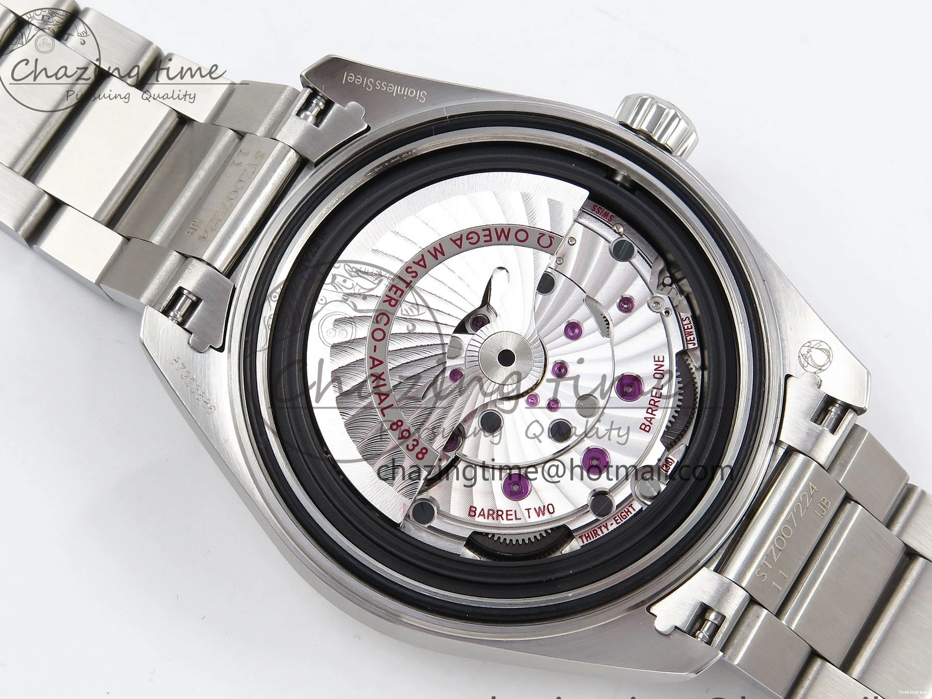 0109 Aqua Terra GMT Worldtimer 43mm VSF 1:1 Best Edition Summer Blue Dial on SS Bracelet A8938 Super Clone FashionForward 7720